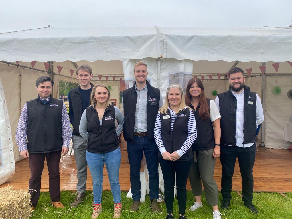 Fantastic to be back at Fife Show today. If you are visiting please come along to the Gillespie Macandrew marquee to meet our team. We look forward to welcoming you. 
#fifeshow #showseason #ruralbusiness