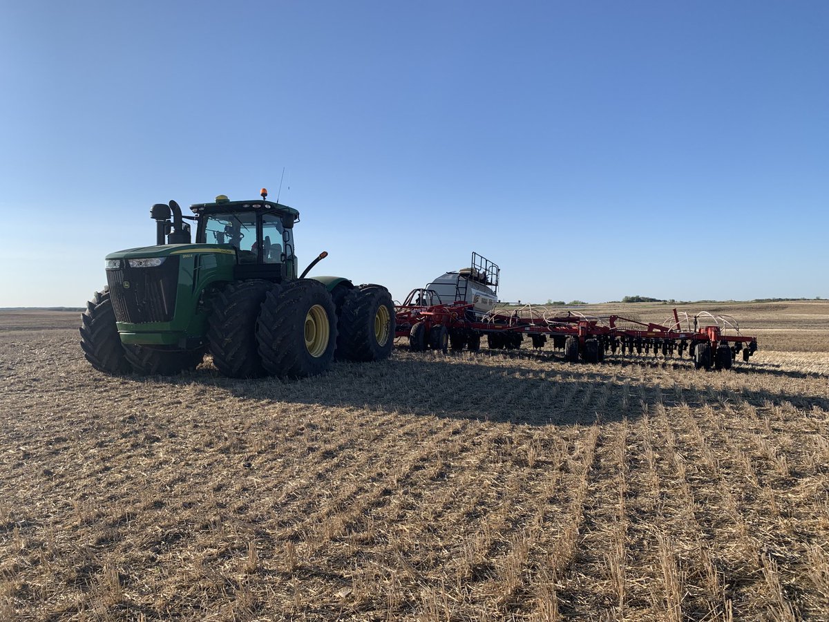 Finished up another soybean plot in Ninette MB with 2 new experimental RR2X early and mid season NorthStar Genetics soybean varieties. Most times plots go smooth sometimes they don’t. I guess we will have a unplanned trial within a trial.