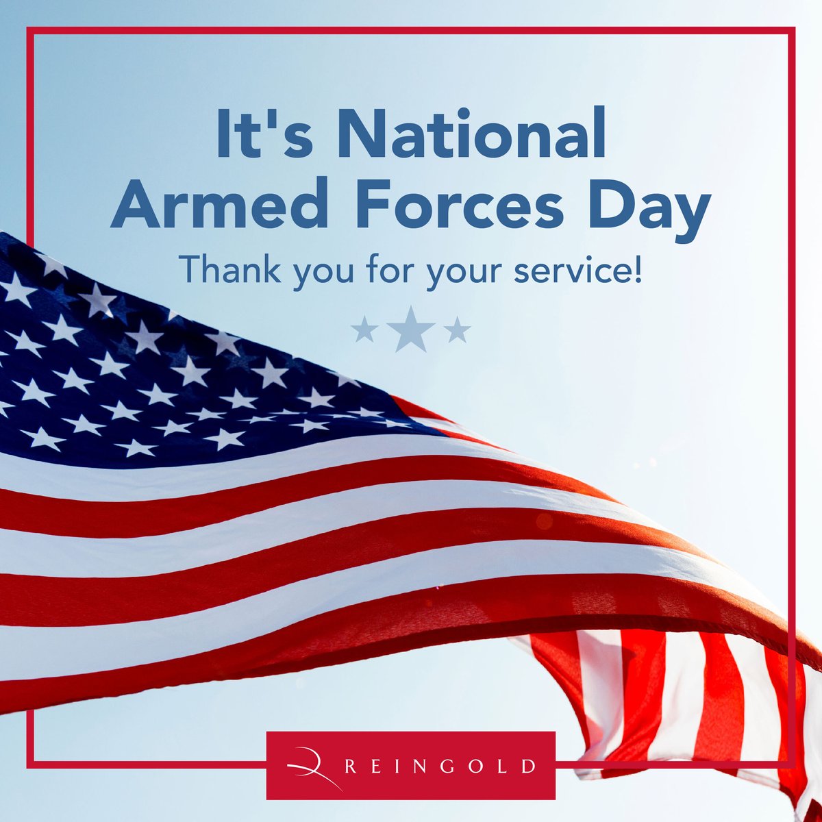 For #ArmedForcesDay, we honor all the brave service members in the U.S. armed forces. We are forever grateful for your immeasurable service and sacrifices for our country!
