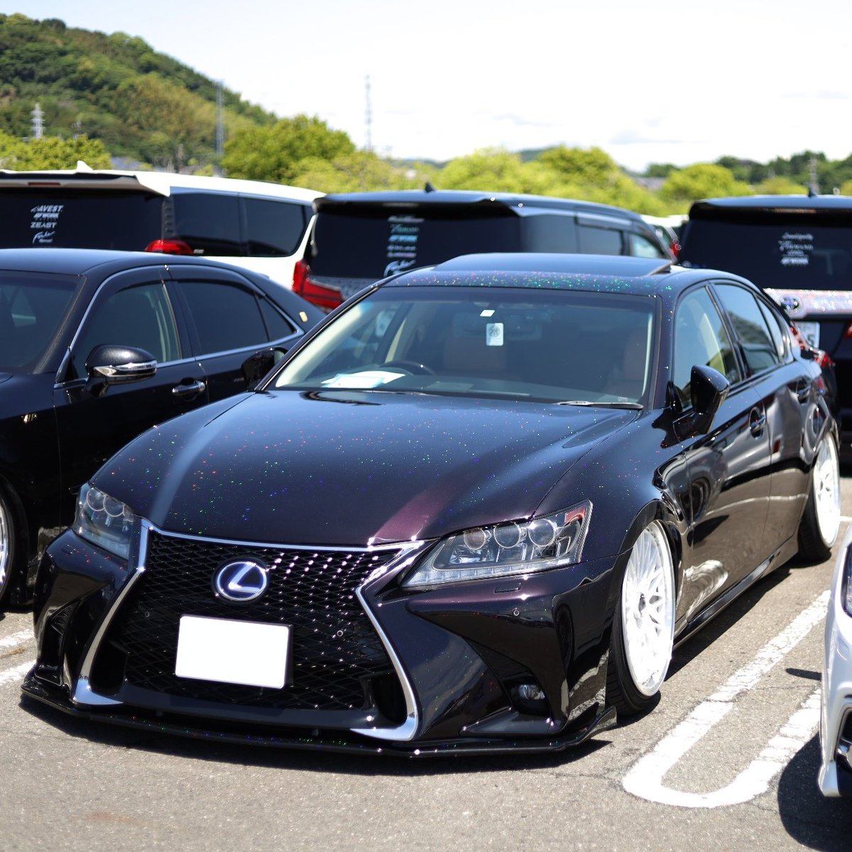 G_SS_T's tweet photo. 2023/05/18
２次リメイク完了🔧
●エアサス取り付け
●ワンオフホイール
まだ磨きが足らないのと
若干の修正は必要ですが
とりあえず返ってきて安心🤣
#LEXUSGS
#レクサス
#愛車投稿 https://t.co/Jjdagnk8Gq