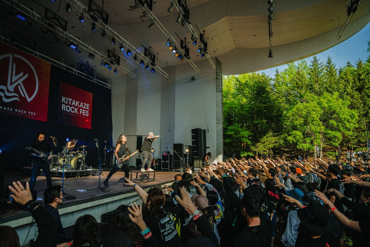 Thank you KITAKAZE ROCK FESTIVAL🔥

Big up to @__NOISEMAKER 

📷: @seijiro243