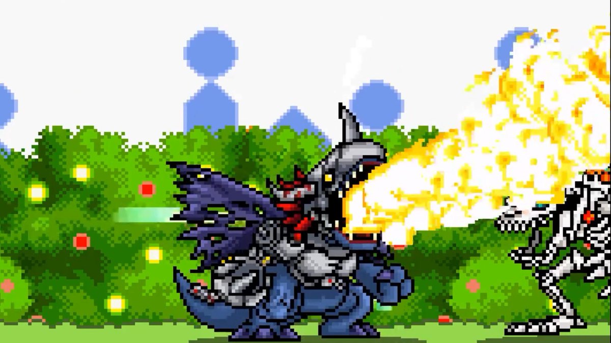 Dragonrod_Art's tweet photo. IT'S HERE!!
The Brand new #DigitalTamers2 trailer!
.
Introducing some new mechanics and features that will be present in the game!!
Go check it out!
.
#Digimon #PixelArt #IndieGameDev https://t.co/2htOZNaokf