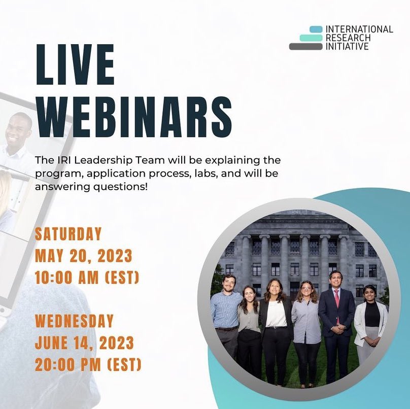 Application season is around the corner!  

Get to know more about the program and talk to the leadership in our info. session webinars!  

To attend 👉forms.gle/VuuvAGKy3fZEDx…