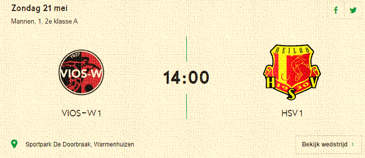 HSV Heiloo tweet media