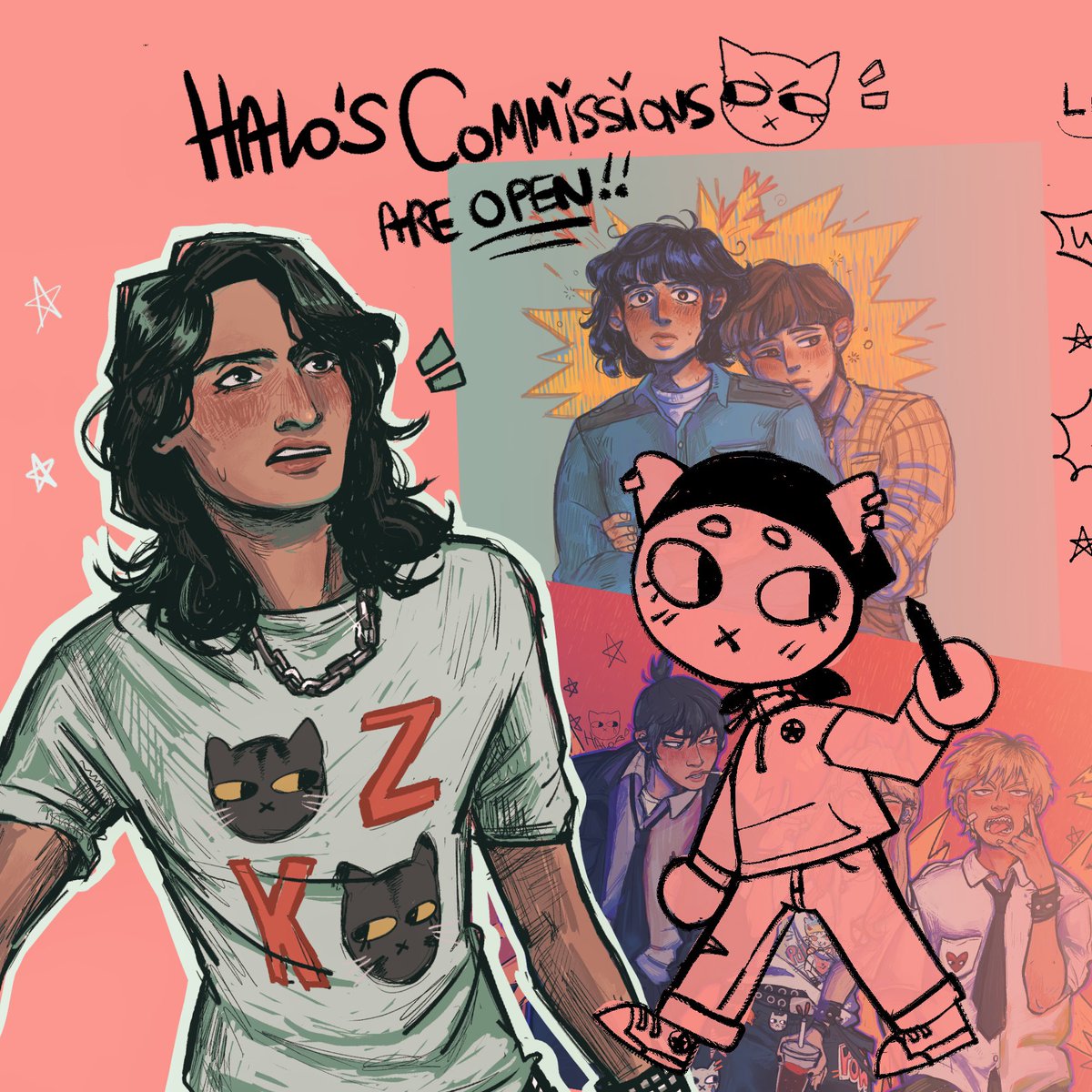 comms are open !!! (10 slots available) <3   RTs r appreciated 😼