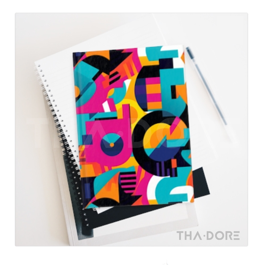 Colourful retro geometric journal 
thadore.printify.me/product/740989

#geometric #geometricshapes #geometricpatterns #art #journal #hardcover
