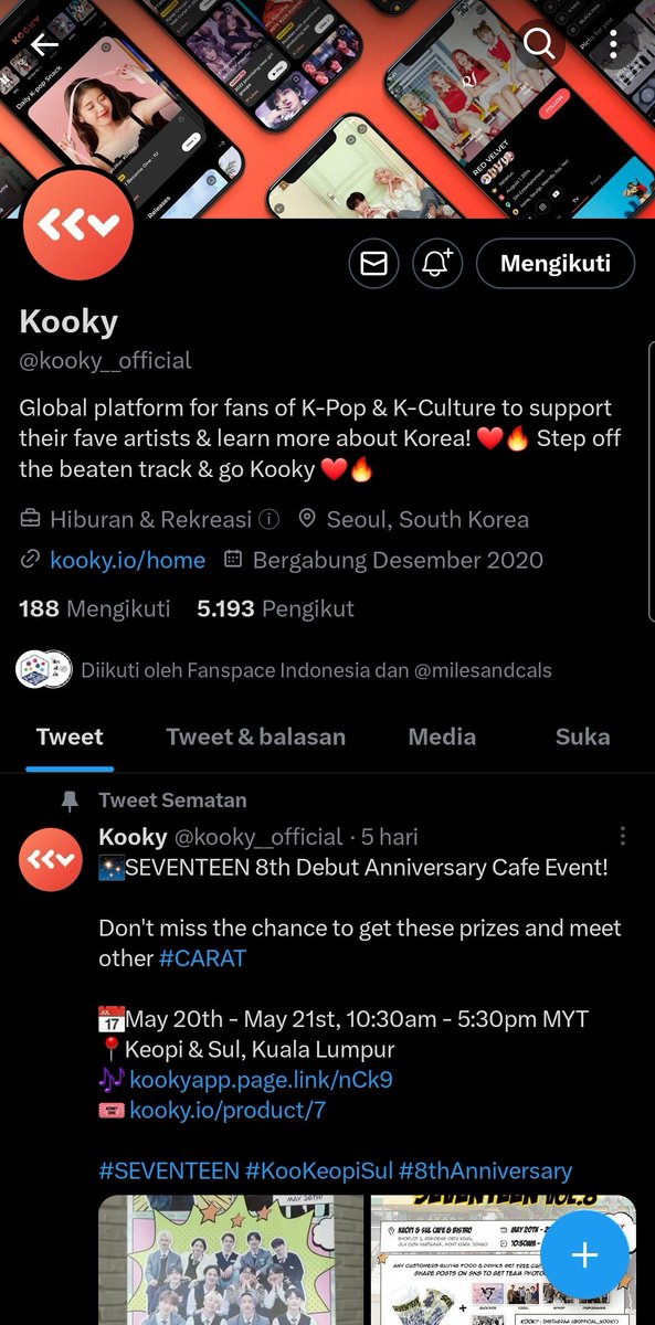 ourmuse0613's tweet photo. @milesandcals @kooky__official @minstery_0309 @Fanspace_id Done, wish me luck💜💜💜
@Fanspace_id @kooky__official @milesandcals #Fanmoim
https://t.co/X4bcSWi50D https://t.co/r673UYlsmu