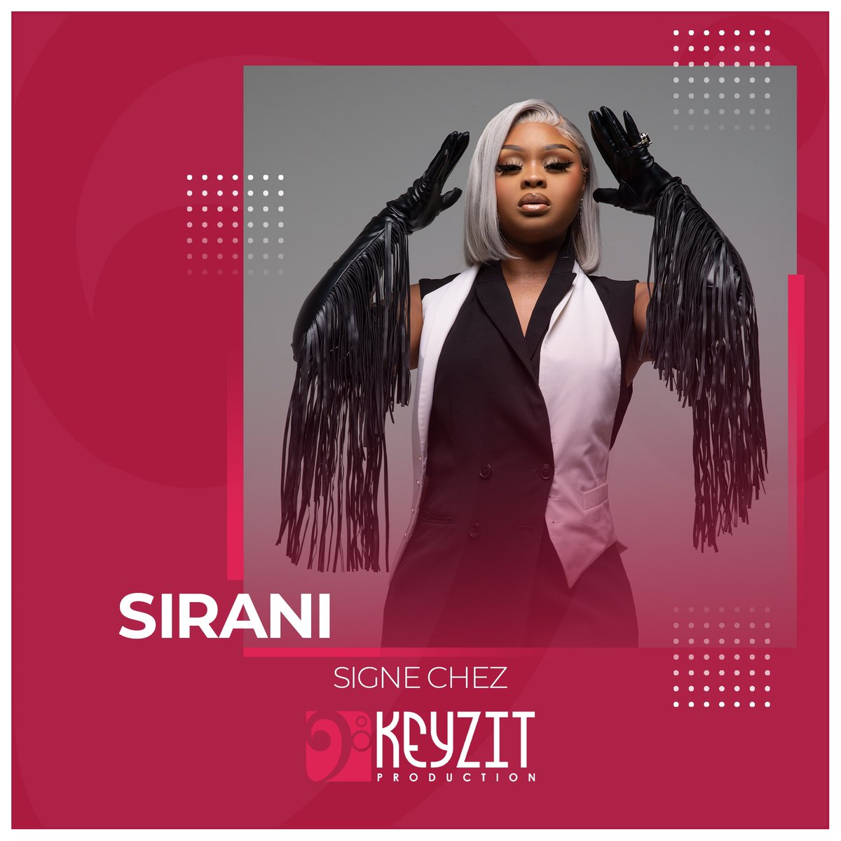 DaoudaAlmou's tweet photo. Nous souhaitons la bienvenue à SIRANI qui signe en production chez Keyzit !
 
Nous vous préparons de belles surprises !
 
#Sirani #KeyzitProduction #Keyzit #AfricanMajor https://t.co/2N8Eh3gsj6