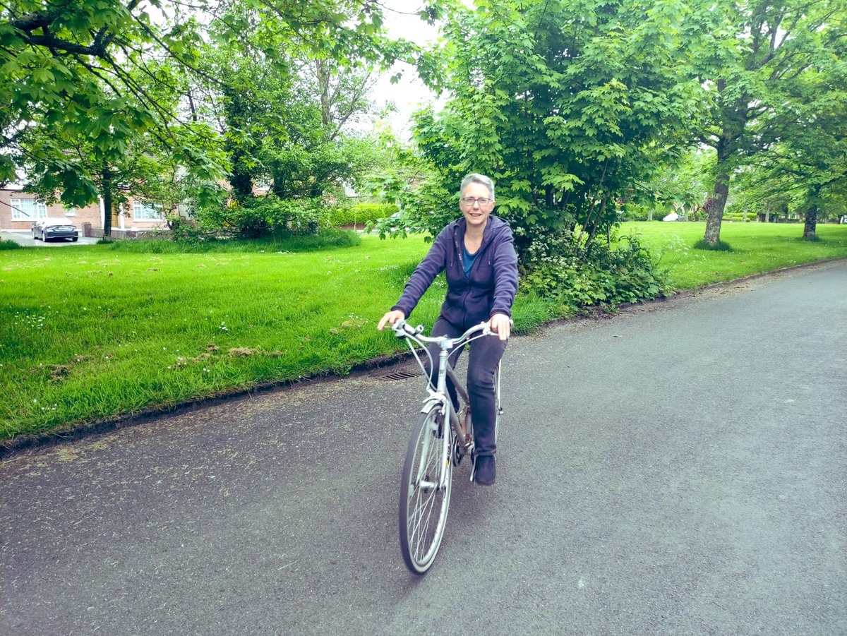 LimerickCycling's tweet photo. Come join us tomorrow on our Grandparents on Duty cycle - as we cycle the city demonstrating that all ages want to cycle &amp; we need safe infrastructure to support universal access. 

We’ll get you home before the match!! 🟢⚪️ #LuimneachAbú

#BikeWeek2023 #Limerick https://t.co/TMITx7aGul