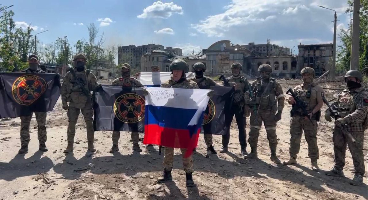 Bakhmut is completely under Russian control-
Head Wagner Y. Prirozhin