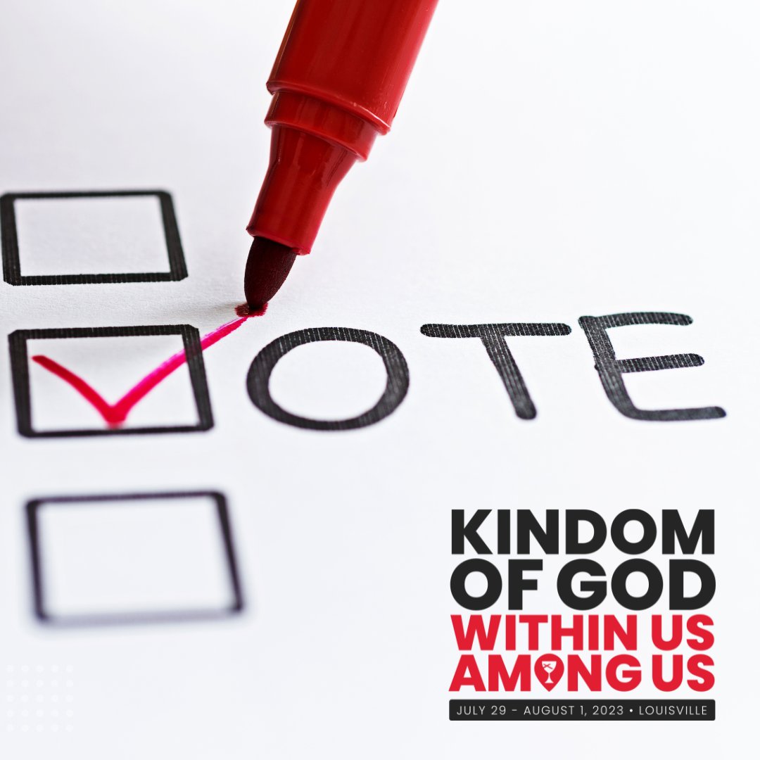 Attending General Assembly as a voting representative for your congregation? Don't forget to fill out the voter credentials form, due June 1. Clergy, don't worry! Your voting status is part of your registration process. Learn more: conta.cc/3oez4BR #ga2023 #kindom2023