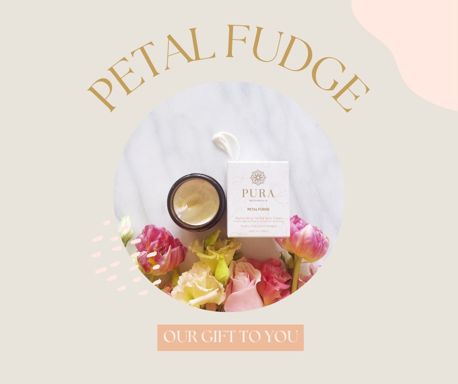 PURA's Petal Fudge Gift With Purchase continues through the long weekend. 🌸

With every purchase of $150+ (excluding tax), receive a complimentary Petal Fudge Hand &amp; Body Cream (a value of $62). 

Available online and in-store. No code necessary.