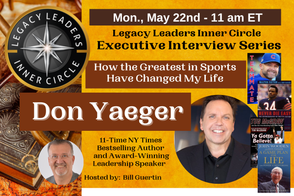 Register for Our One-on-One Visit with Don Yaeger - Mon. 11am ET - mailchi.mp/c19af384edf7/t…