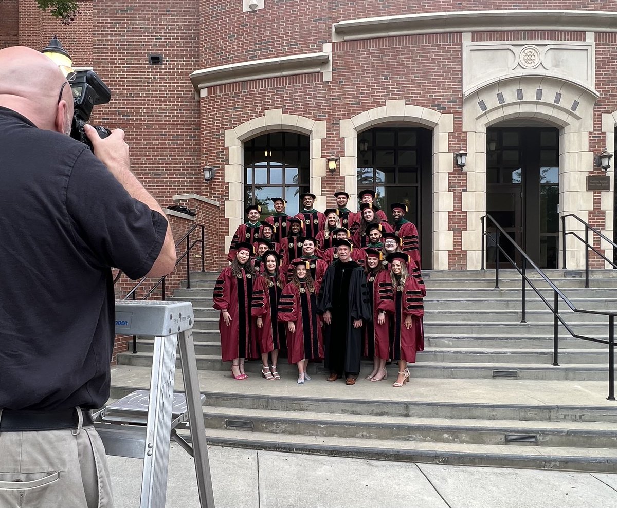 FSUCoM's tweet photo. Commencement Day is underway. Here are some behind the scenes shots in advance of the 10 a.m. ceremony at Ruby Diamond Concert Hall. #FSUMed23 https://t.co/obbS1MDrX3