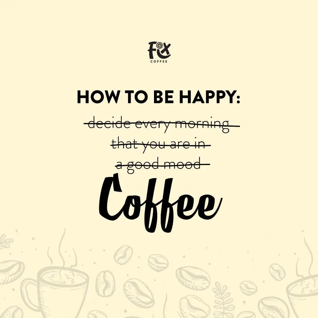 fixcoffeeindia's tweet photo. Tell us what makes you happy?😉

#Coffee #CoffeeLover #CoffeeTime #coffeebreak https://t.co/PFyKS5OiA1