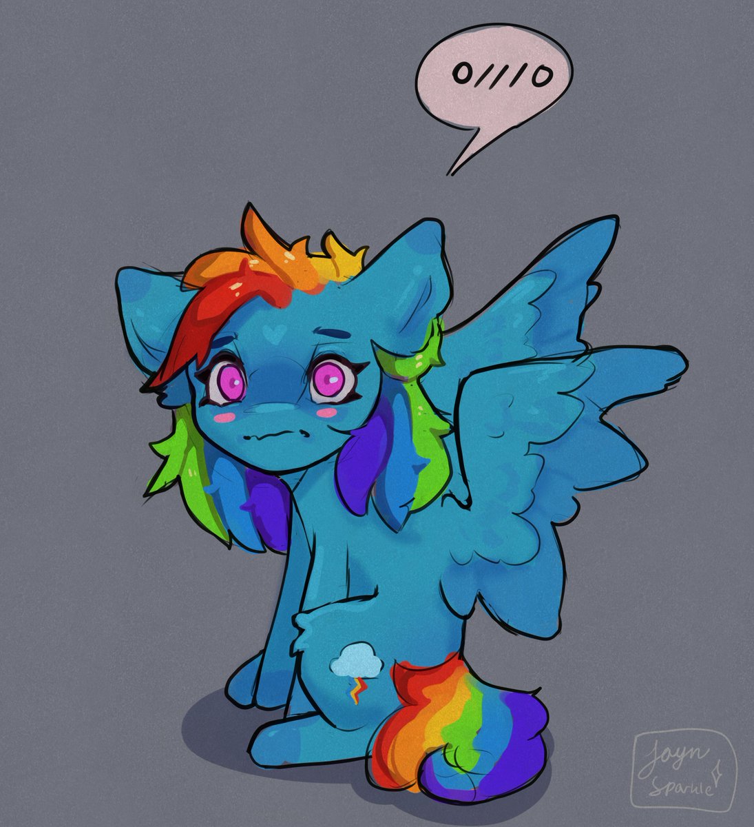 JaynSparkle's tweet photo. #RainbowDash https://t.co/V6nmV12NJZ