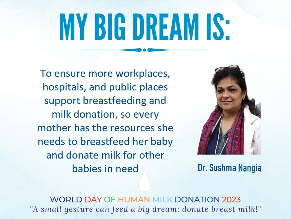 Dr Sushma Nangia (@drsnangia) on Twitter photo World human milk donation day
<a href="/MoHFW_INDIA/">Ministry of Health</a> <a href="/OfficeOf_MM/">Office of Dr Mansukh Mandaviya</a> <a href="/WHOSEARO/">World Health Organization South-East Asia</a> <a href="/UNICEFIndia/">UNICEF India</a> <a href="/ICMRDELHI/">ICMR</a> World human milk donation day
<a href="/MoHFW_INDIA/">Ministry of Health</a> <a href="/OfficeOf_MM/">Office of Dr Mansukh Mandaviya</a> <a href="/WHOSEARO/">World Health Organization South-East Asia</a> <a href="/UNICEFIndia/">UNICEF India</a> <a href="/ICMRDELHI/">ICMR</a>