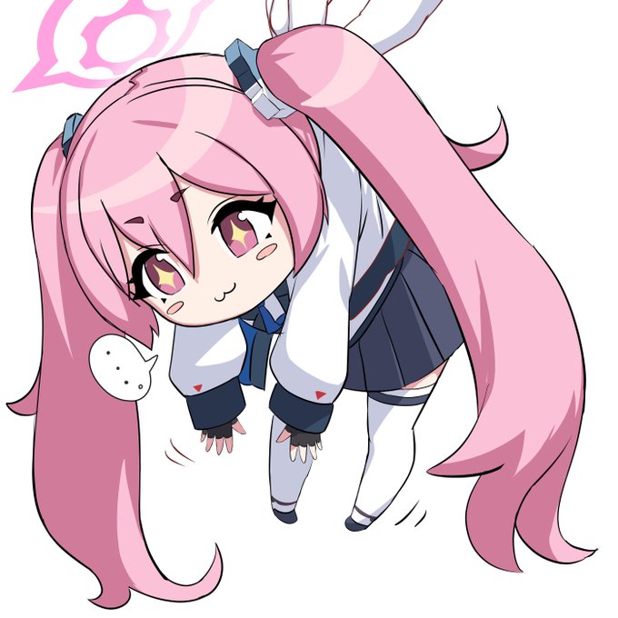首根っこ掴まれて大人しくなるコユキ #ブルアカ