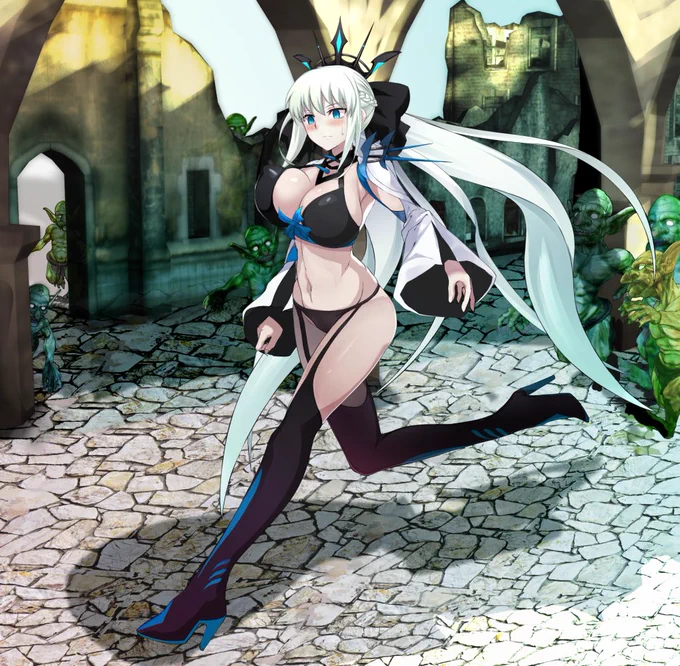 走るモルガンさん#FGO 