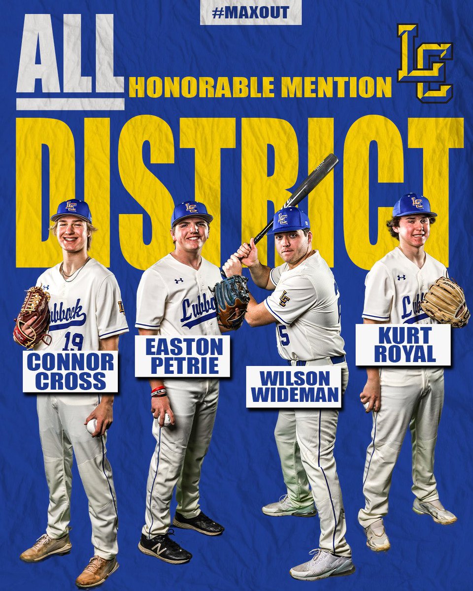 Lubbock Christian High School Baseball tweet media