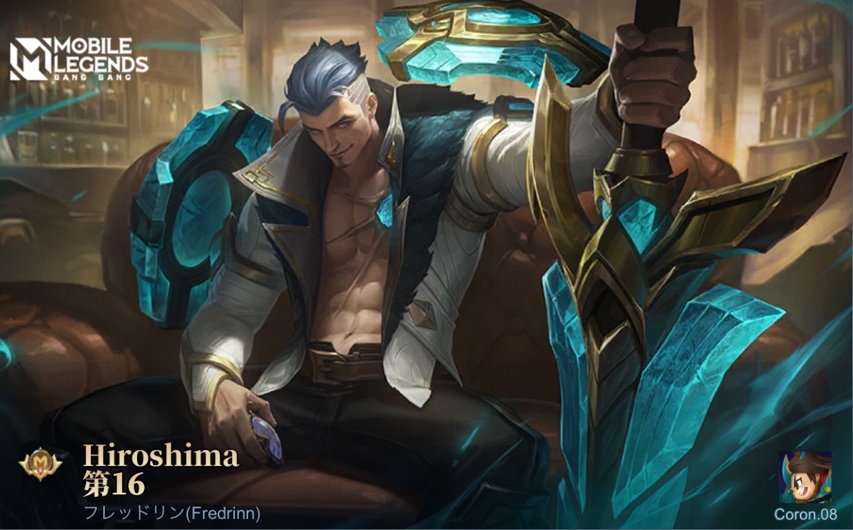 mobile legend ラインロック 声優サイン入り。モバレ mobile legend