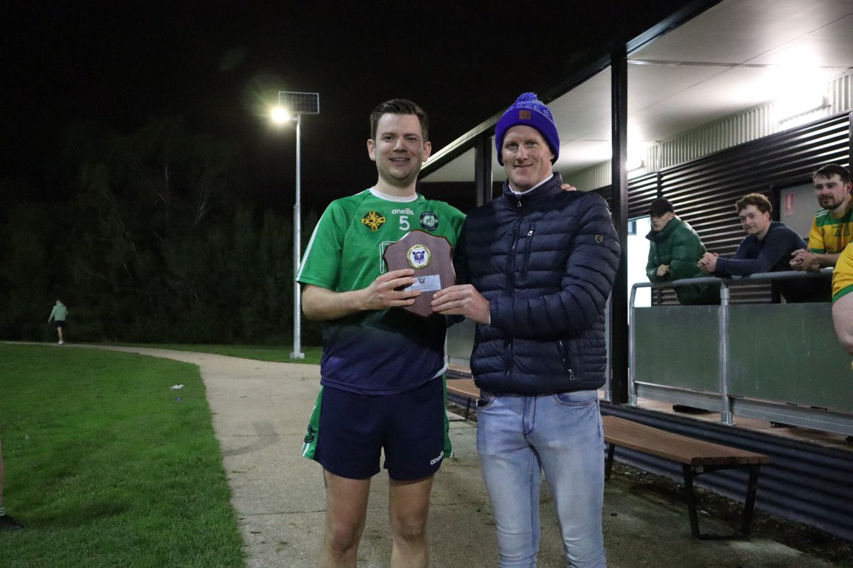 What an amazing night!

Well done to all the lads out there tonight! You guys put up such a great fight that paid off in overtime against Pearses!

We could not be more proud of you all, bringing the shield to our club in our first ever league season! 

Young Melbourne GAA