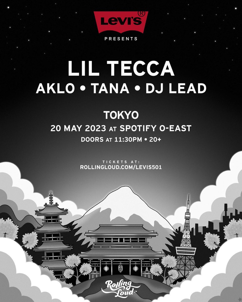 Rolling Loud Thailand 2023 日本公式 (@rollingloud_jp) on Twitter photo 本日11:50pmより
渋谷のO-EASTにて開催いたします!
お名前をローマ字フルネームでDMに送っていただくとスムーズに入れるので、是非ご来場ください🤝🔥 本日11:50pmより
渋谷のO-EASTにて開催いたします!
お名前をローマ字フルネームでDMに送っていただくとスムーズに入れるので、是非ご来場ください🤝🔥