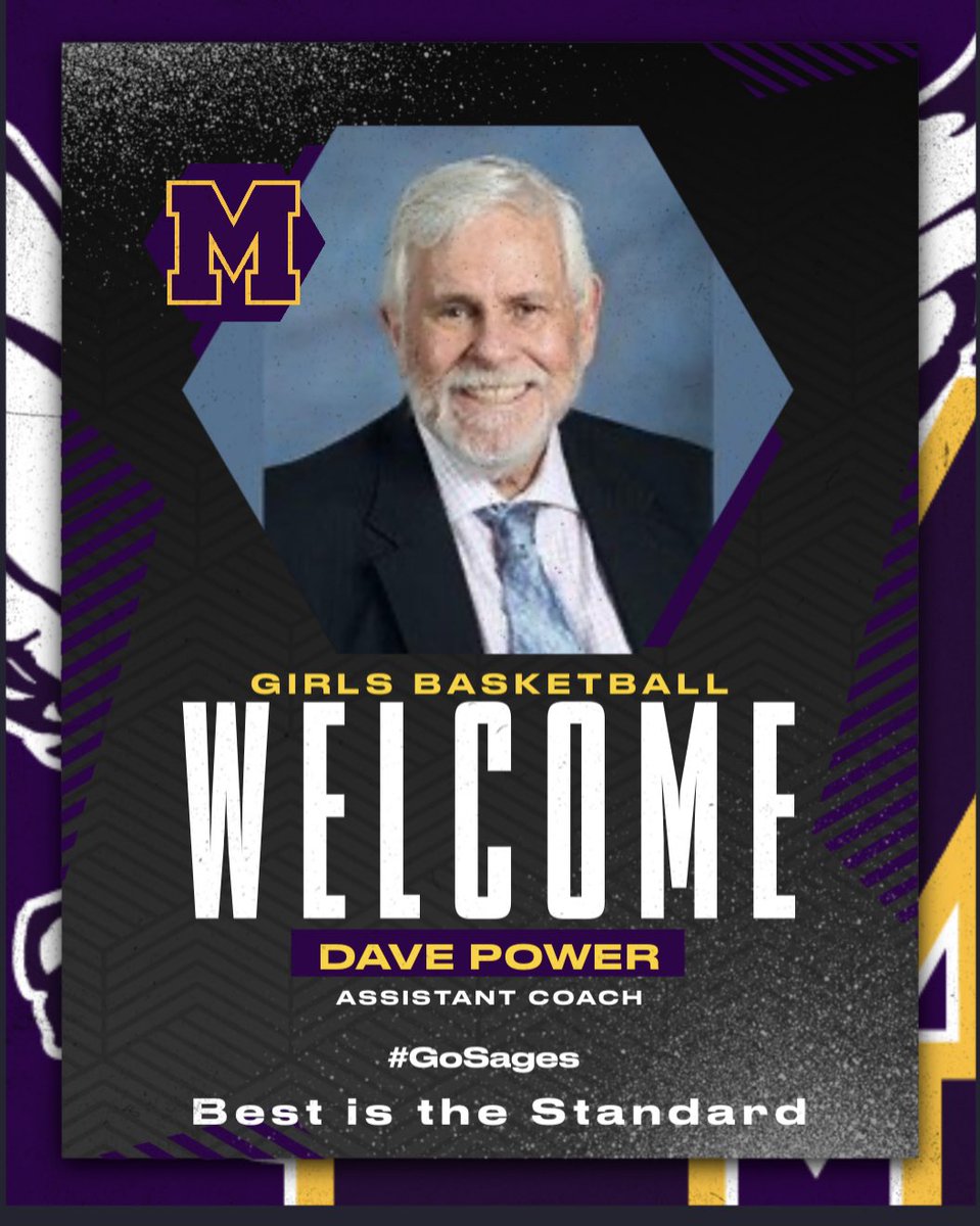 SagesAthletics's tweet photo. The Sages welcome legendary #IHSA girls BKB coach, Dave Power. Coach Power is ranked #2 ALL TIME winningest girls basketball coach in IHSA history. He brings over 1,000 career wins, 45 years experience, &amp; a level of success to assist the Sages! Best is the standard #GoSages https://t.co/EyOAGKYIsW