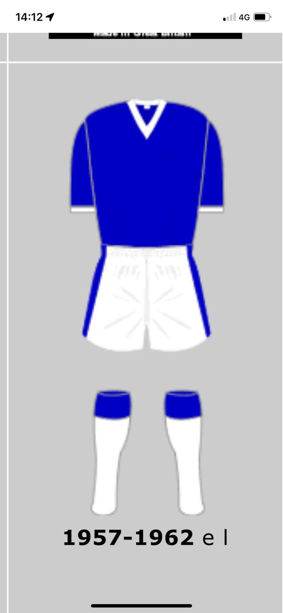 My first Everton kit bring it back