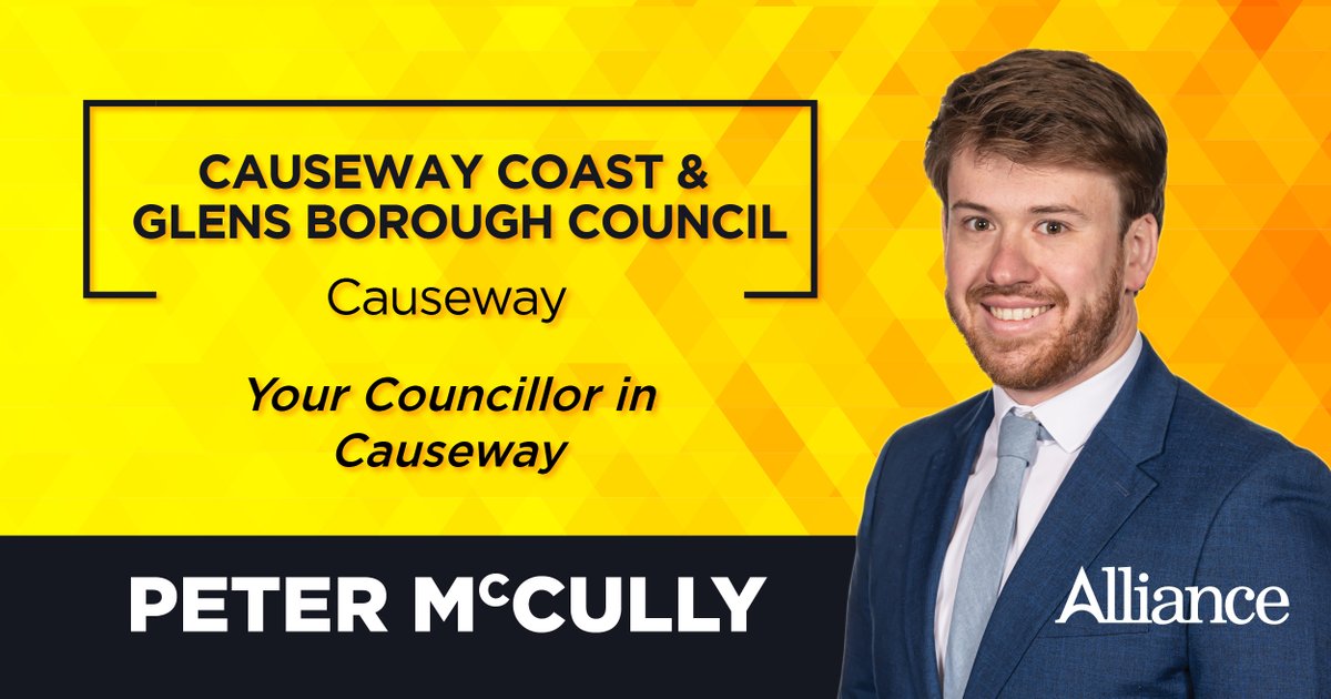 ELECTED - <a href="/phmcc93/">Cllr Peter McCully</a> elected in Causeway Coast and Glens Borough Council.

#LE23 #AllianceWorks