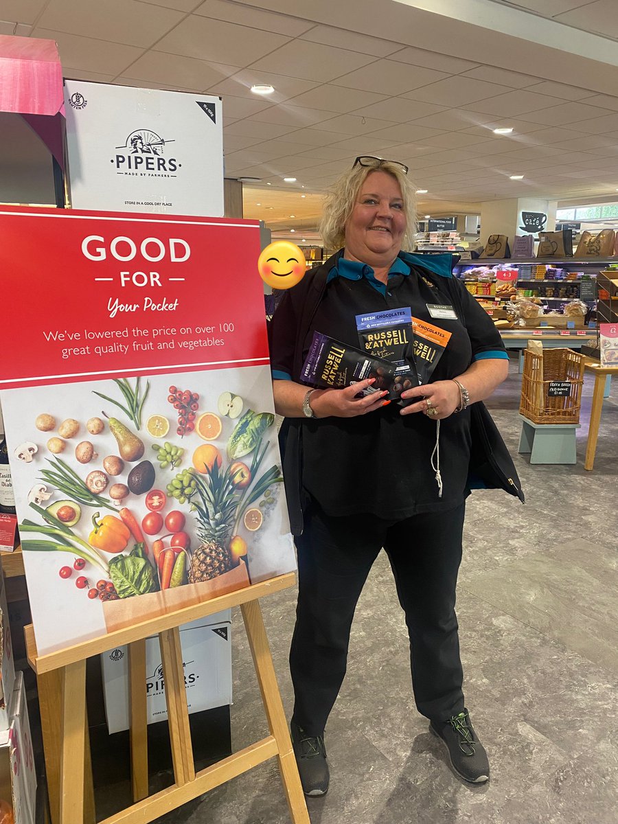 Booths Supermarket (@boothscountry) on Twitter photo Why not try fresh <a href="/RandA_Chocs/">Russell and Atwell</a>, now half price at £3.25. Helen has a great range at Fulwood! 😋 Why not try fresh <a href="/RandA_Chocs/">Russell and Atwell</a>, now half price at £3.25. Helen has a great range at Fulwood! 😋