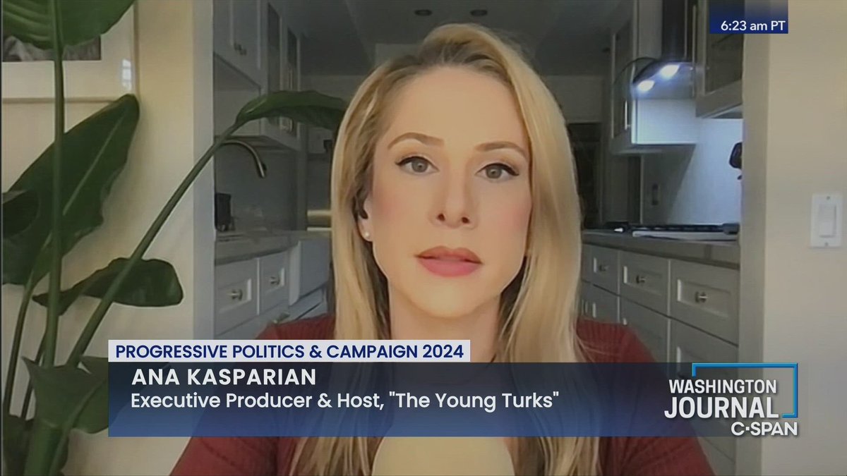 Joining us now-- TYT Founder @cenkuygur and Executive Producer @AnaKasparian discuss progressive politics and their show, @TheYoungTurks. Call, text, or tweet to join the conversation. Watch live here: bit.ly/3Wjs831