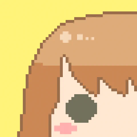 HOOKYファンアート! ドット絵ドアップみか!  もしこのイラストがかわいい! って思っていただけたそこのあなた! 引用元のツイートに是非是非&RT&コメントよろしくお願いします!!  #なかよしHOOKY