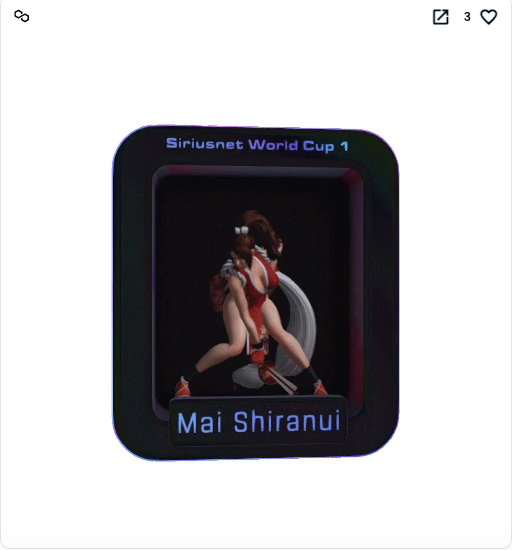 Siriusnet_PoR's tweet image. SiriusNet NFT's Product
Check it out now!!
opensea.io/assets/matic/0…
#SNET #web3 #NFTS #blockchain #crypto #btc #eth #bnb #gaming