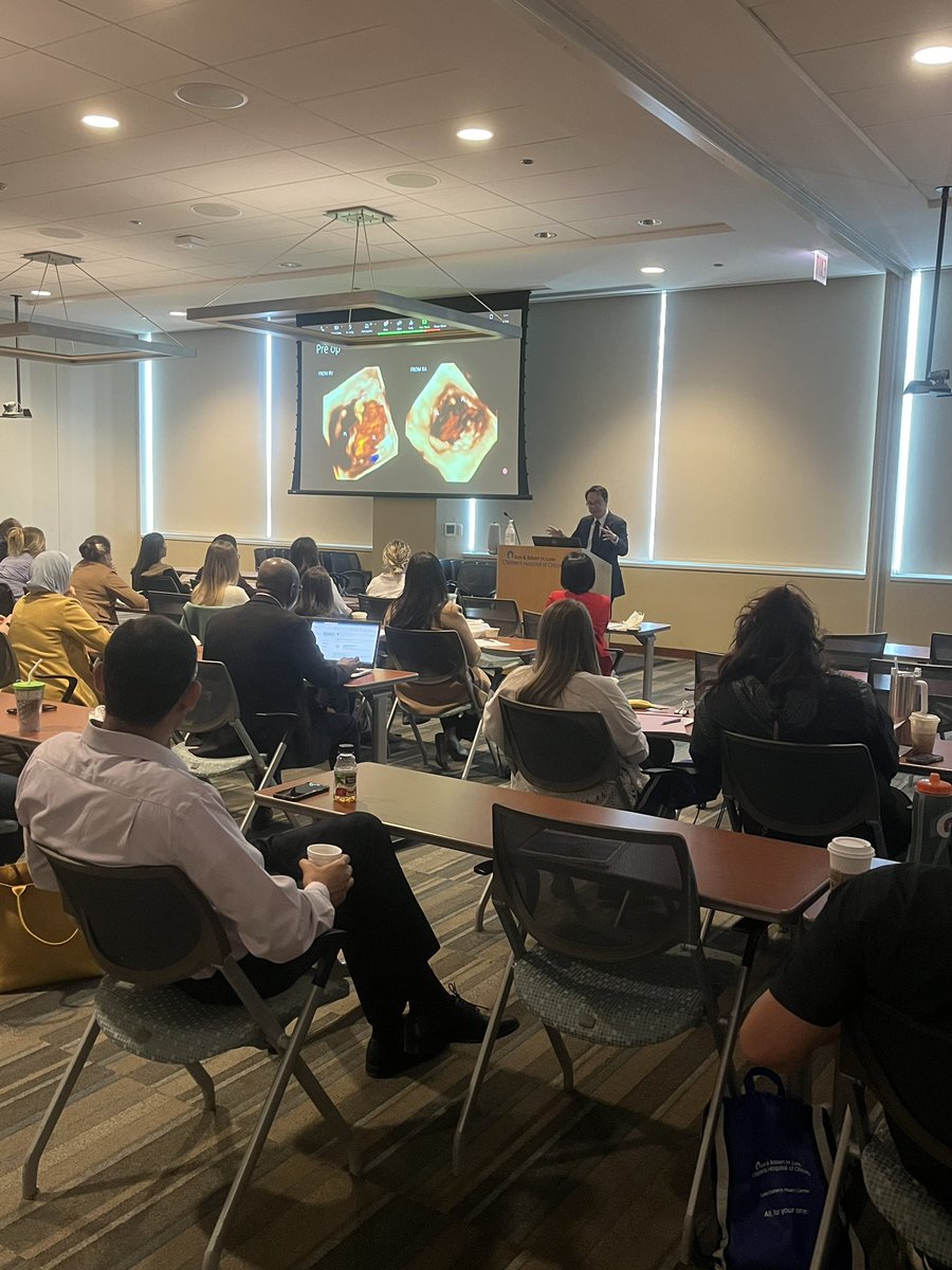 Happening now @LurieHeartCtr @LurieChildrens congrats to all the course directors: Dr. Jone, Ramlogan & @ShivaniGPatel1 and our extraordinary sonos @JennAcevedo and Kathy Nolan! @ASE360 @SOPedsEcho