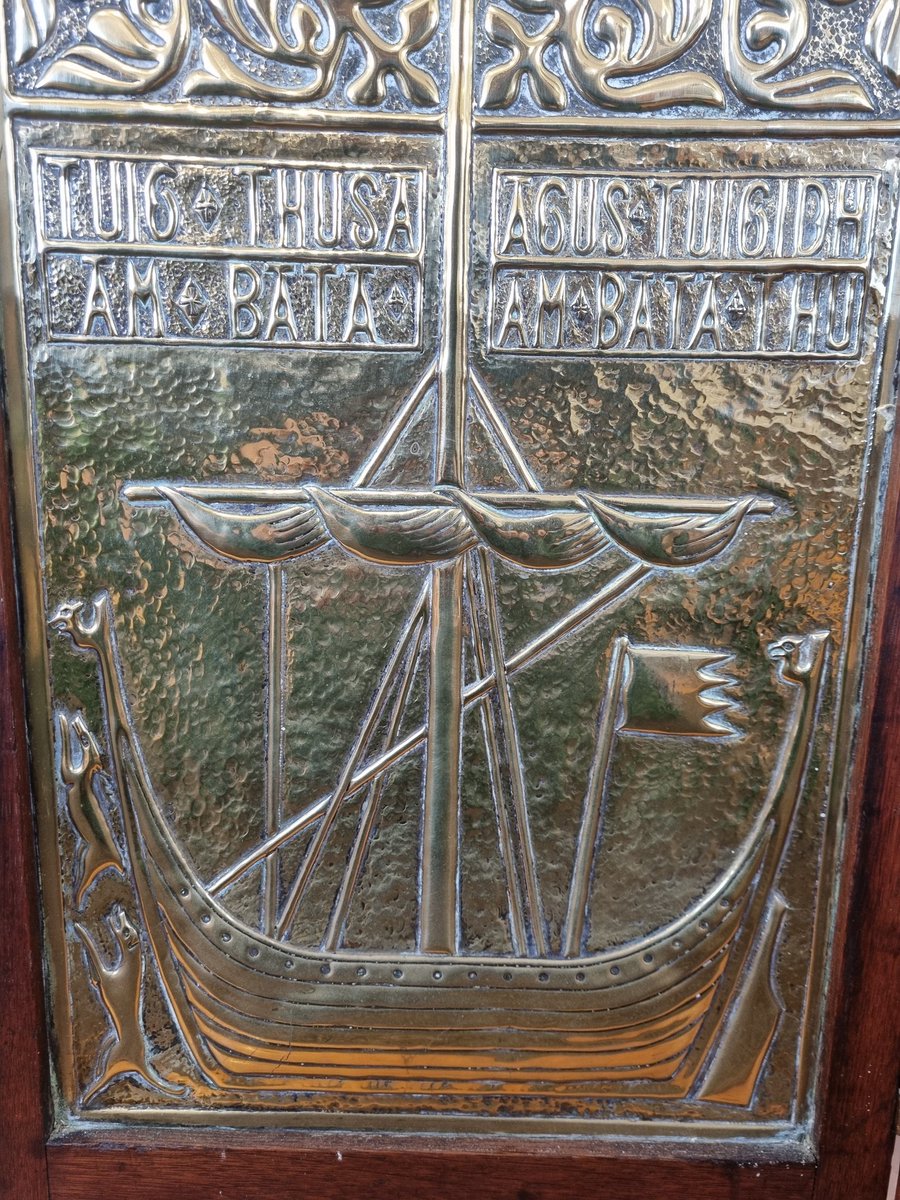 Get your #Celtic groove on. Exquisite original designs by Alexander and Euphemia Ritchie showcased in our Centre. Come see these remarkable pieces of #jewellery and other collector's items.

#LocalHistoryMonth
#InternationalMuseumDay2023
#heritage #islandlife #hebrides #Iona