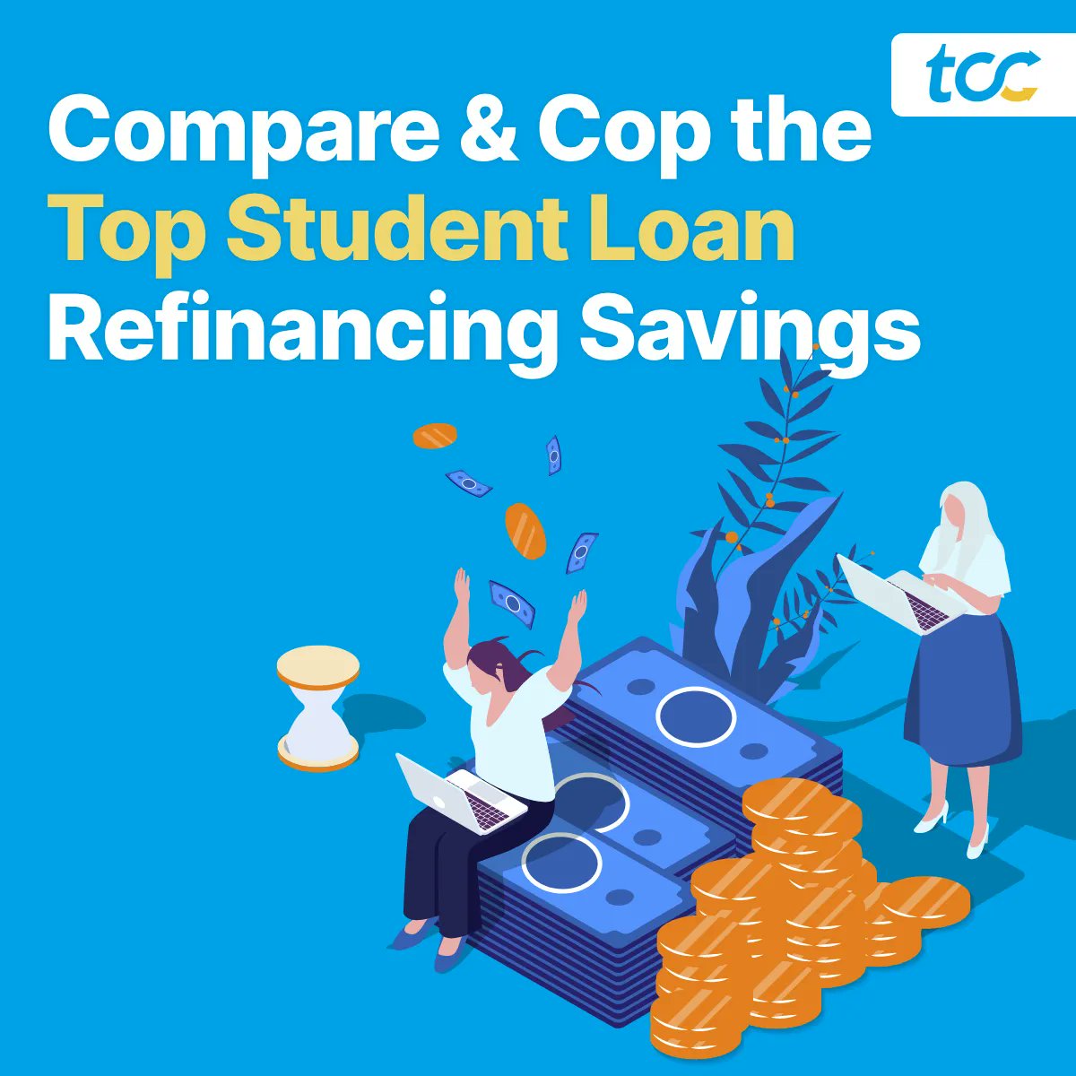TheComparisonCo's tweet photo. The #StudentDebtReliefPlan is not the only way students can ease up their loan burden. Explore our smartly selected student loan refinancing savings.
#thecomparisoncompany #valueformoney #bestdeals #compareprices #choice #compare #insurance #security #utilities #aipowered https://t.co/j0t2MkQXZr