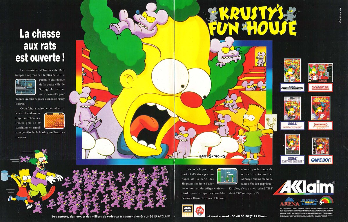 AllmightoFranky's tweet photo. la pub dans les mags JV des #80s #90s,des pubs issues du #MegaForce 17 de mai 93§#KrustysFunHouse sur consoles #SEGA et #Nintendo,du sport avec la gamme #EAsports,du #Capcom et #PeteSamprastennis96 avec la cartouche Jcart (cartouche avec deux ports manettes intégrés) #retrogaming https://t.co/gV3QKSdT8D