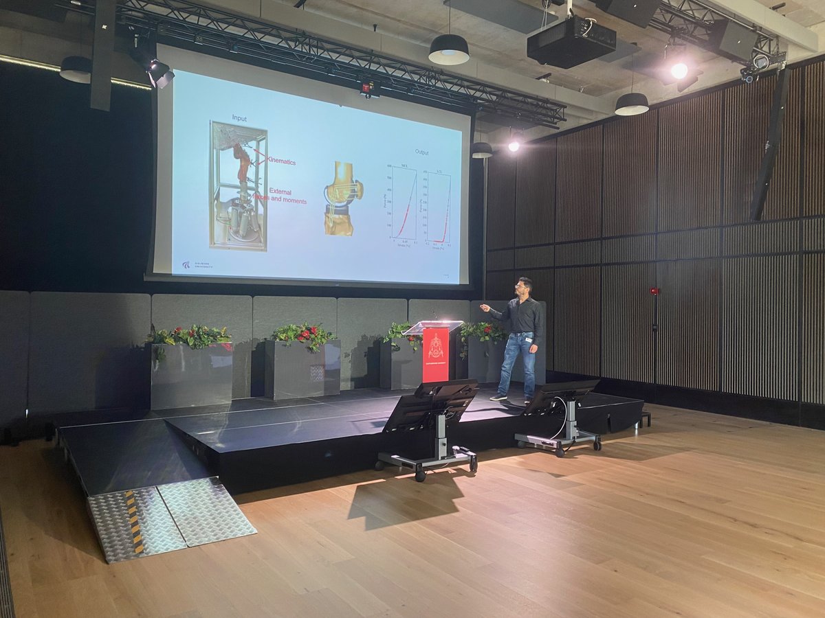 Our next lecture is from invited speaker Ilias Theodorakos (Aalborg University) - Accurate, noninvasive, in vivo measurements to aid musculoskeletal modelling #SCCB2023  <a href="/NachiC/">Nachi Chockalingam</a> <a href="/AoifeCHealy/">Aoife Healy</a>