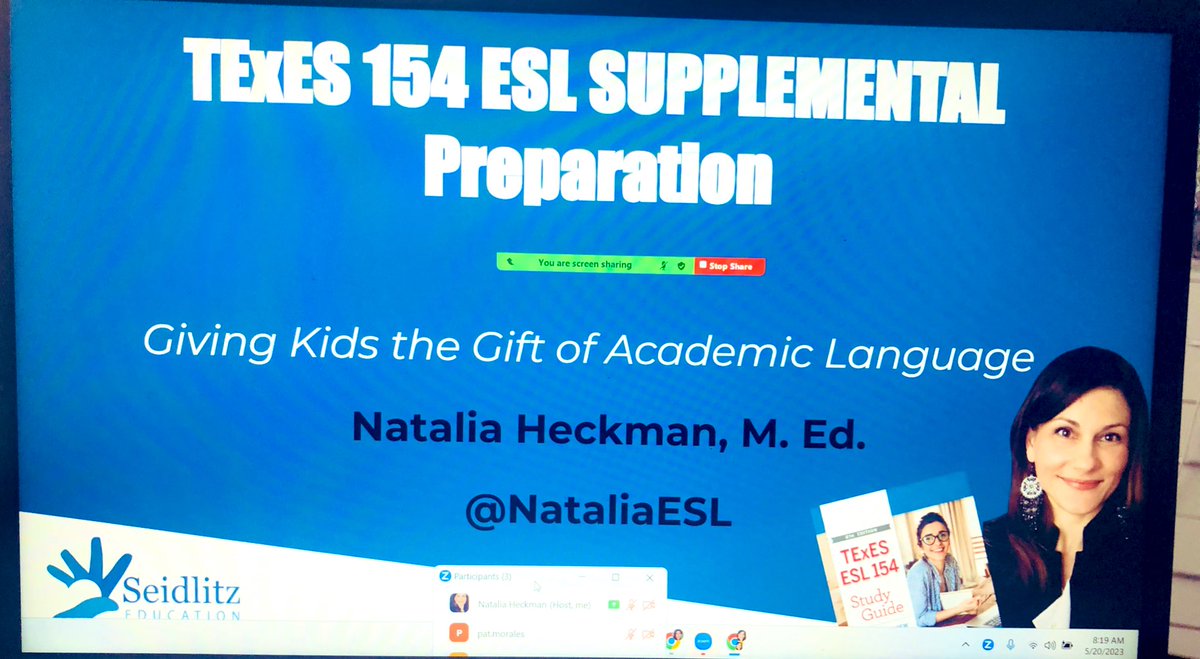 NataliaESL's tweet photo. Are you ready for Saturday #ESL154 session with @Seidlitz_Ed ? Let’s get it done !! ☕️ 💕 https://t.co/d7ZqyosOIr