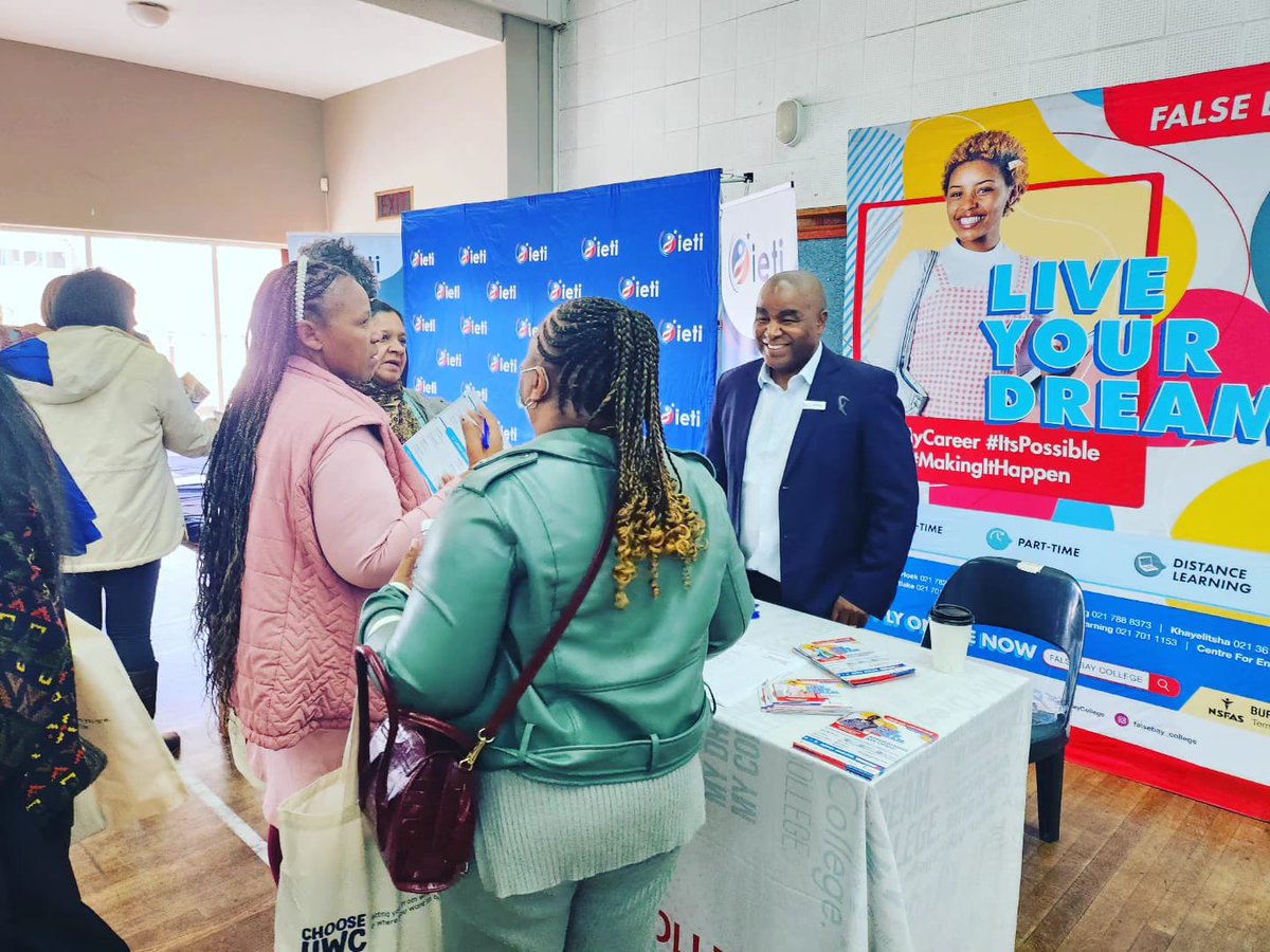 #FBC was today at the Western Cape Education Department (@WCEDnews)Teachers Event at Parow High School. 

#FBCMyDreamMyCollege