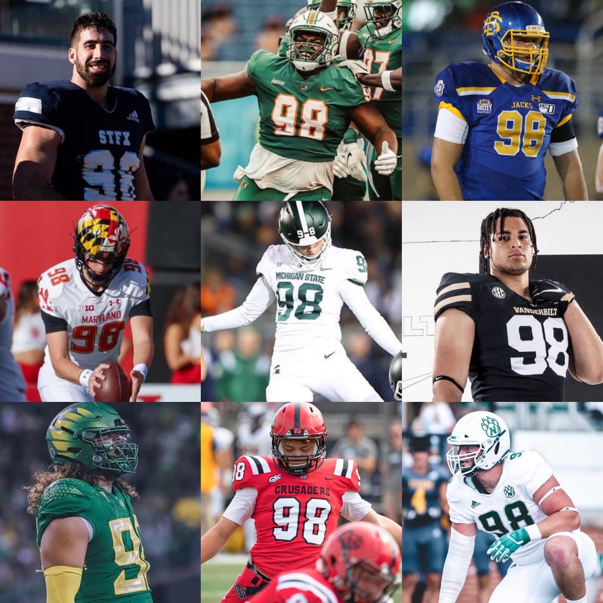 We are 98 days away from kickoff!

Who is the best player to wear #98?