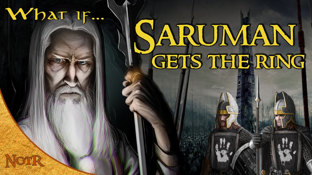 What if Saruman got the One Ring?  Check out the new video where I dive deep into this theory!

👇WATCH👇
youtu.be/yM0N51_AGg0
