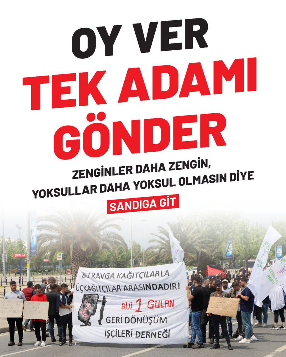 dembismil's tweet photo. #OyVer Tek Adamı Gönder.
#BirlikteBasaracağız https://t.co/6A7iVVwYvI