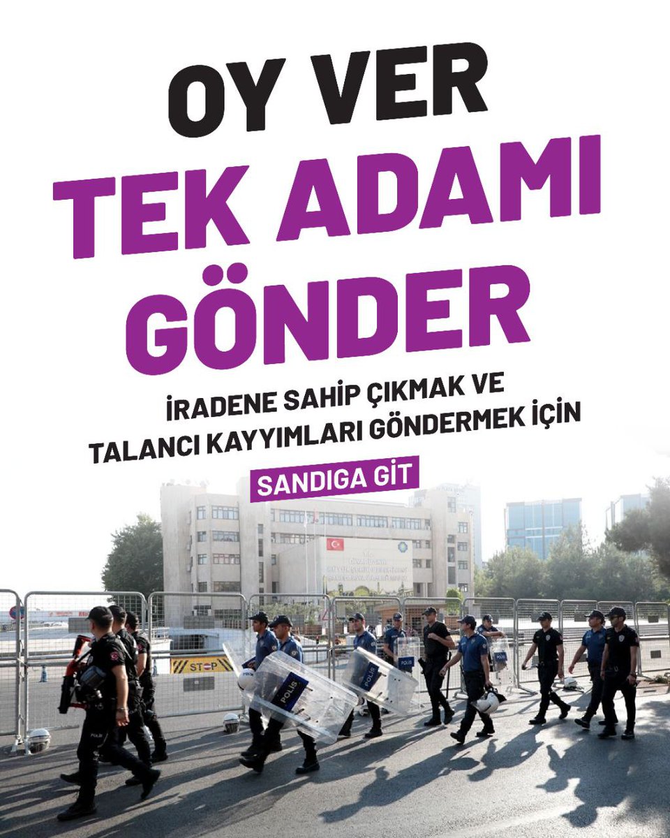 dembismil's tweet photo. #OyVer Tek Adamı Gönder.
#BirlikteBasaracağız https://t.co/6A7iVVwYvI