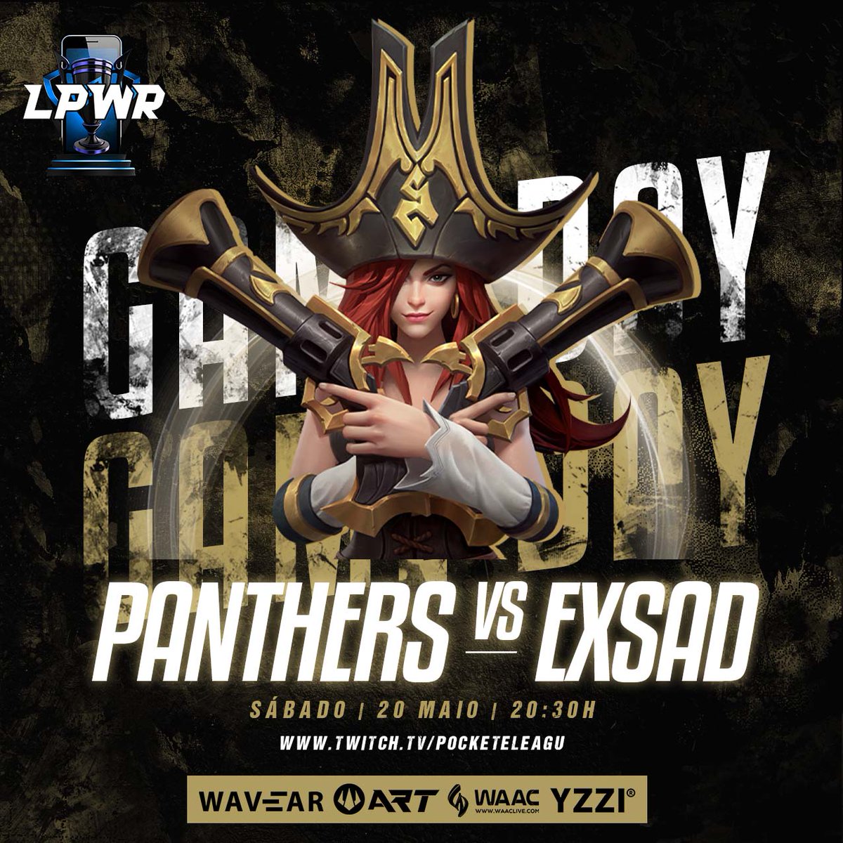 PantherseSportt's tweet photo. 𝙒𝙄𝙇𝘿 𝙍𝙄𝙁𝙏 𝙋𝙊𝘾𝙆𝙀𝙏 𝙀𝙇𝙀𝘼𝙂𝙐𝙀 - 𝙂𝘼𝙈𝙀 𝘿𝘼𝙔

Hoje dá inicio a 1ª Jornada da @PocketeLeague onde a nossa equipa vai participar! 

Vamos enfrentar os @EXSadGaming as 20:30 horas no canal https://t.co/cWFI90BjBu 

Contamos com o teu apoio!

#GOPANTHERS #WILDRIFT https://t.co/0kPU1pErLU