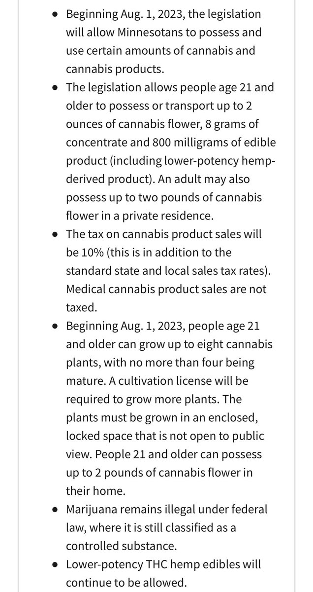 itsror9's tweet photo. The bill to legalize cannabis for adult-use was passed ~12 hours ago.
The Minnesota Office of Cannabis Management website is already live.
https://t.co/T43ghSdD5L
#LegalizeMN https://t.co/ZqnZqSnIJg