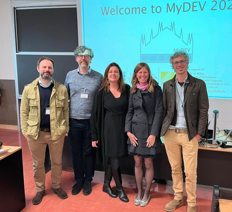 MyDEV23's tweet photo. MyDev23 just finished! A great day of science with a super keynote lecture, great talks, wonderful discussions and posters. 112 enthusiastic scientists attended! We will be back in 2025! Enjoy the pictures of today's event! @LaStatale https://t.co/j97XB3fLG5