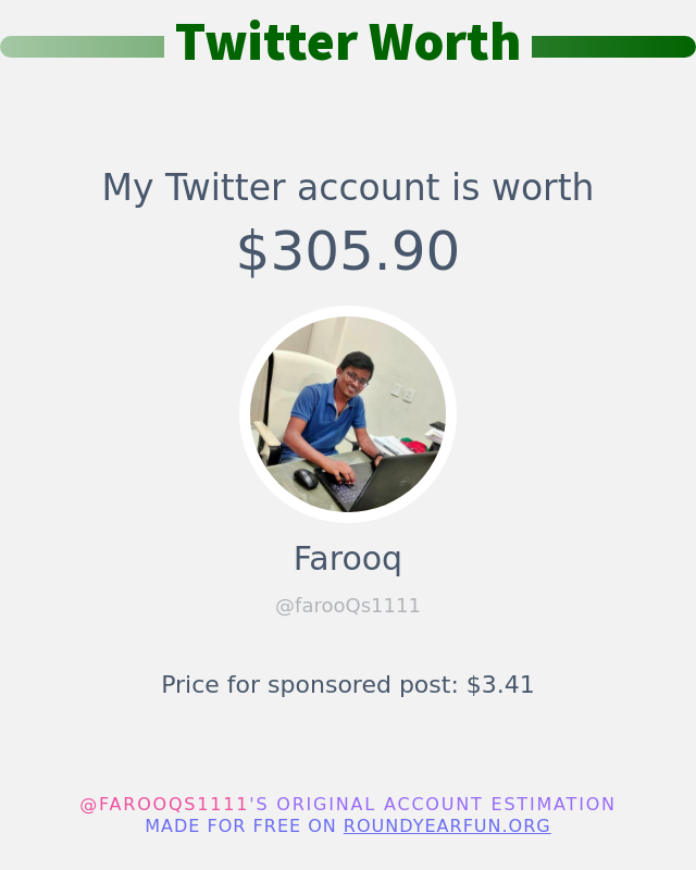 Farooq tweet media