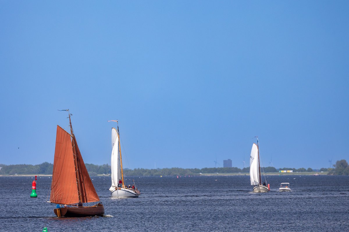 LooijengoedWim's tweet photo. Bunschoten Eemmeer #botters
Wedstrijdje waterlopers. https://t.co/marFOD2Zux